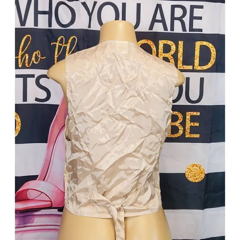 Facets vintage vest